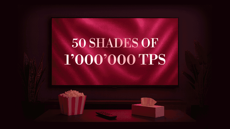 Stop Fantasizing About a Million TPS