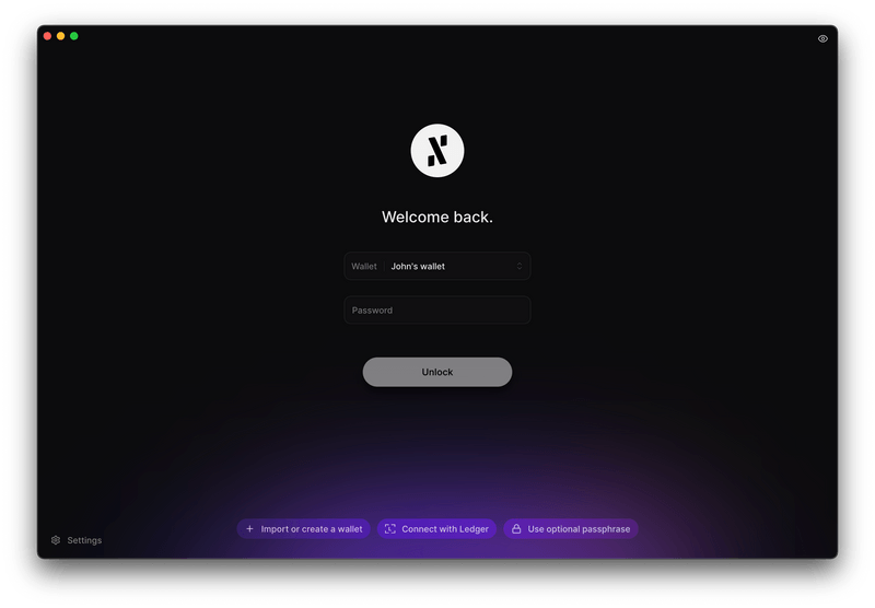 Wallet screenshot 1