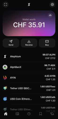 Wallet screenshot 2