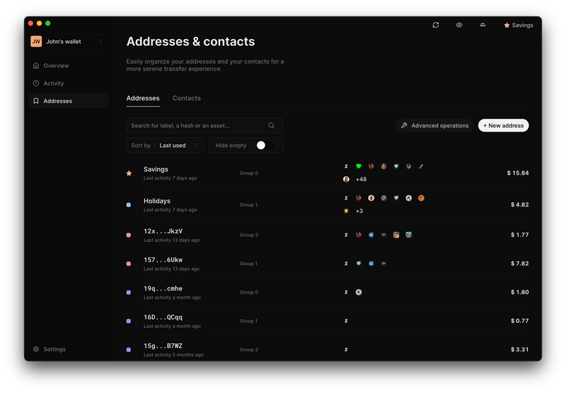 Wallet screenshot 4