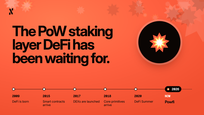 The PoW Staking Layer That DeFi Has Been Waiting For