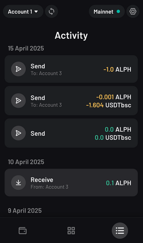 Wallet screenshot 4