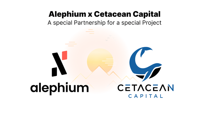 Alephium partners with Cetacean Capital