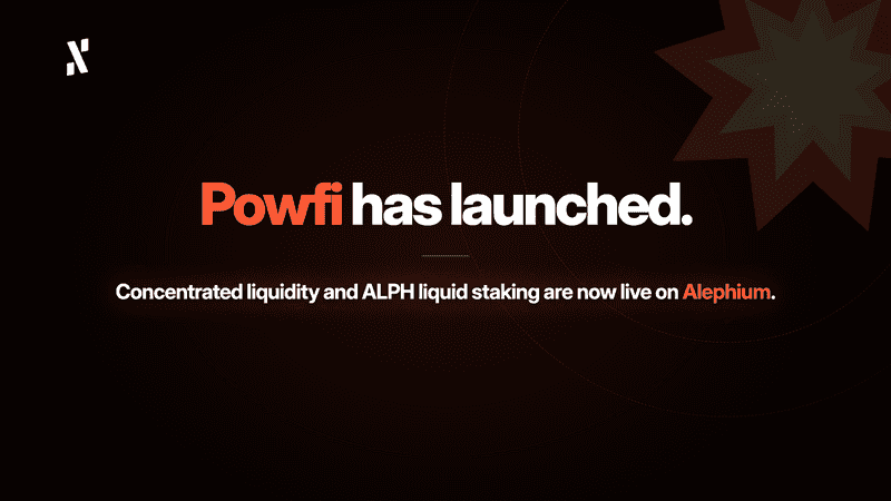 Powfi Launches on Mainnet | Phase Two: Aligned Economics Now Begins