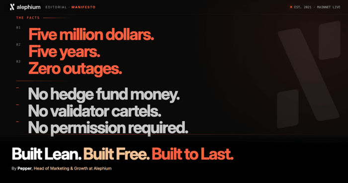 Built Lean. Built Free. Built to Last.