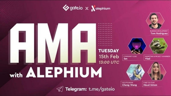 Gate.io AMA with Alephium