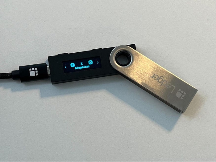 Alephium 🤝 Ledger Nano S