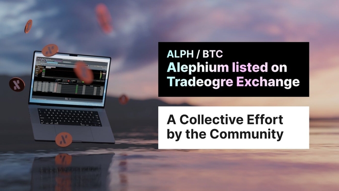 Alephium Listed on Tradeogre Exchange