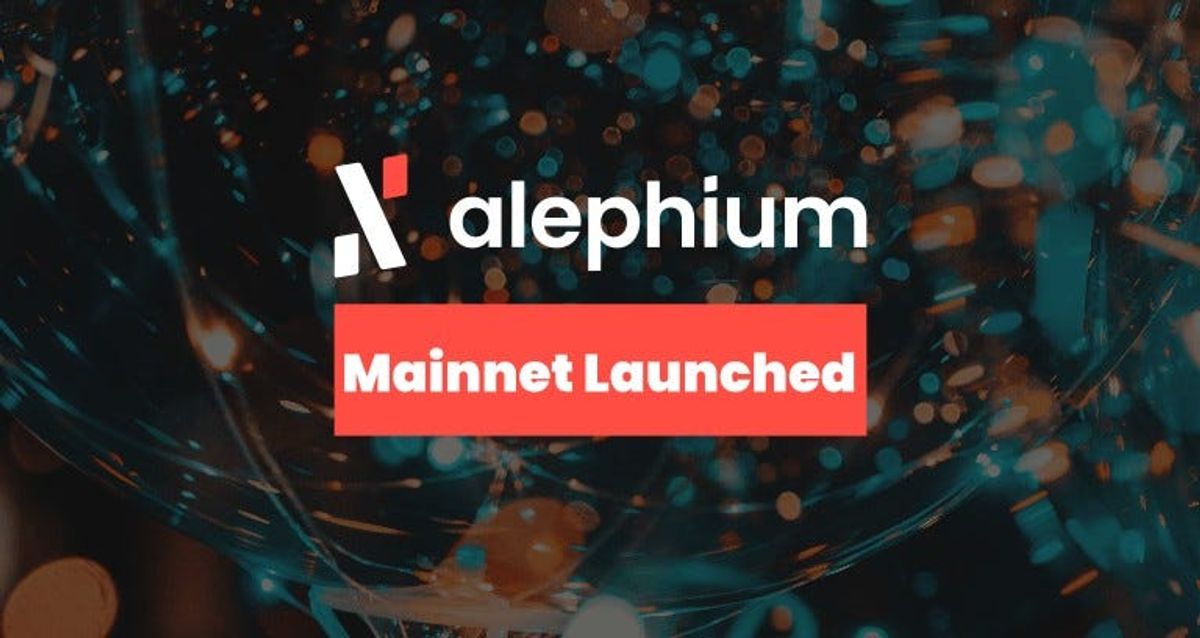 Alephium Mainnet Brings Sharding, Smart Contracts, and Energy ...