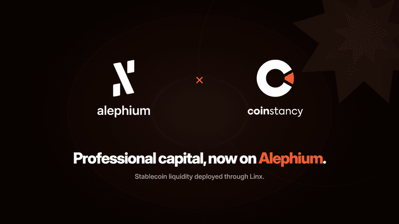 How Coinstancy Brings Professional Capital Management to Alephium DeFi