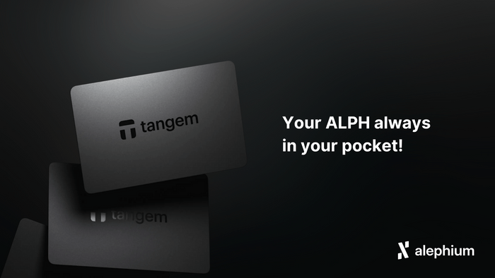 Alephium Now Supported by Tangem Wallet