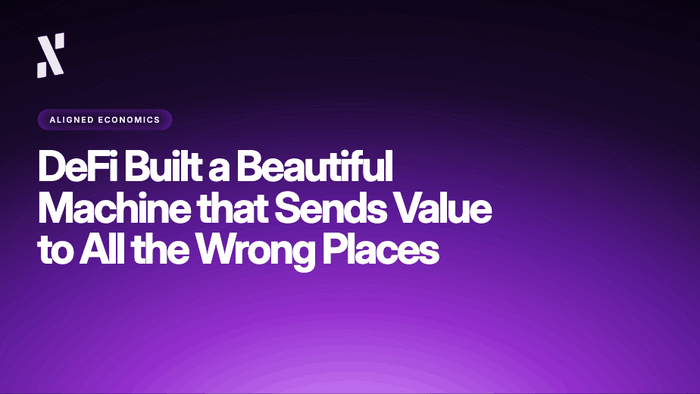 DeFi Built a Beautiful Machine That Sends Value to All the Wrong Places