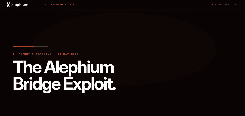 The Alephium Bridge Exploit: On-Chain Report