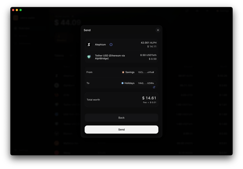 Wallet screenshot 3